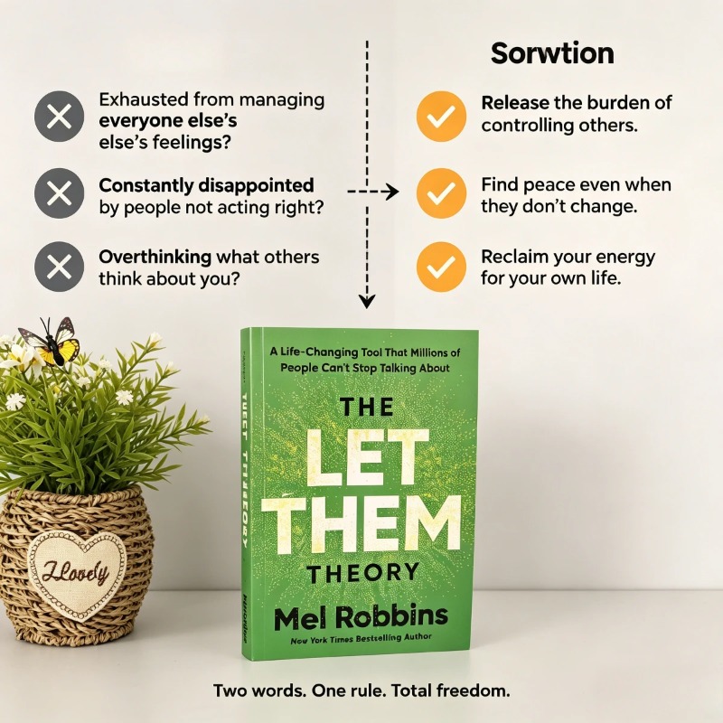 De Let Them-theorie van Mel Ro - Health & Wellness Stores recensie en prijs