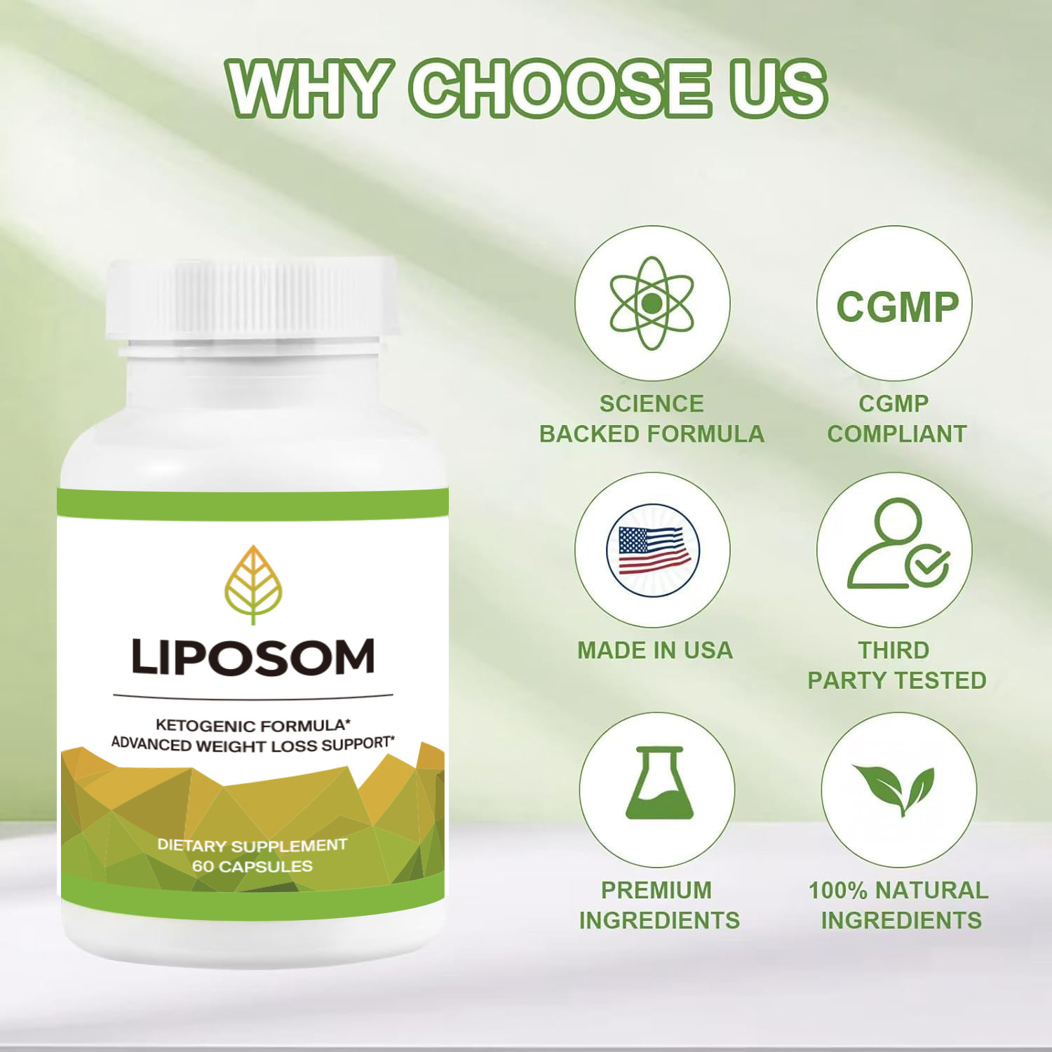 60-delige Liposem-capsules - S - Health Wellness Vitality recensie en prijs
